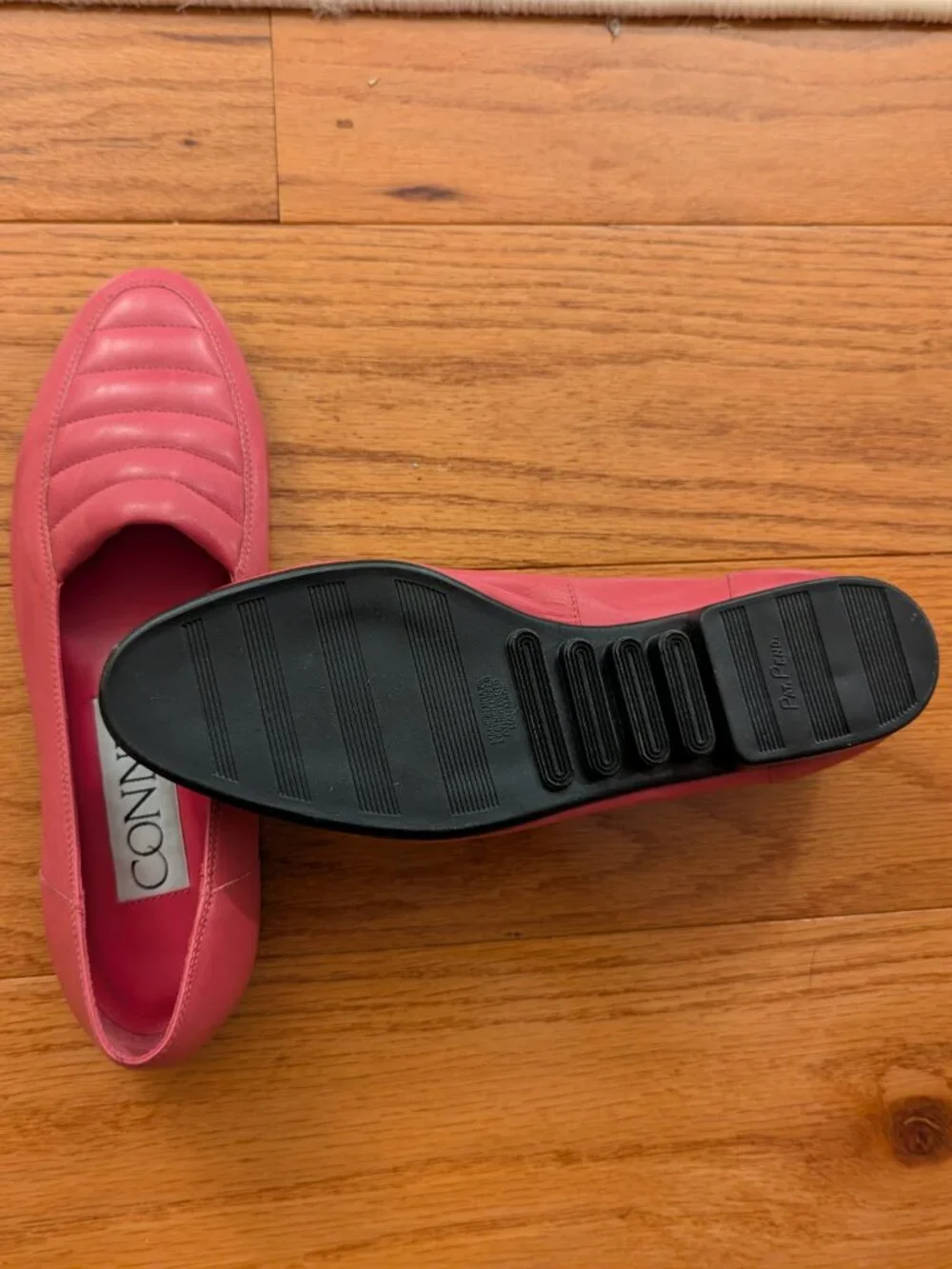 Hot Pink Slip On Flats​​​/Loafers  Size 7 - Picture 3 of 6